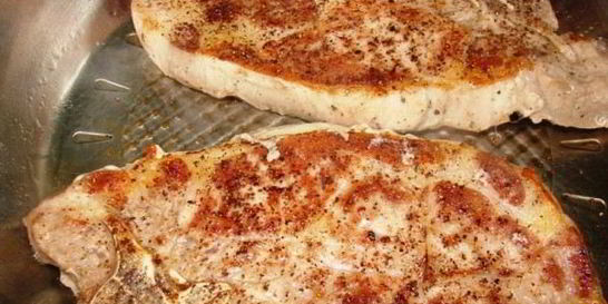 Стейк из свинины