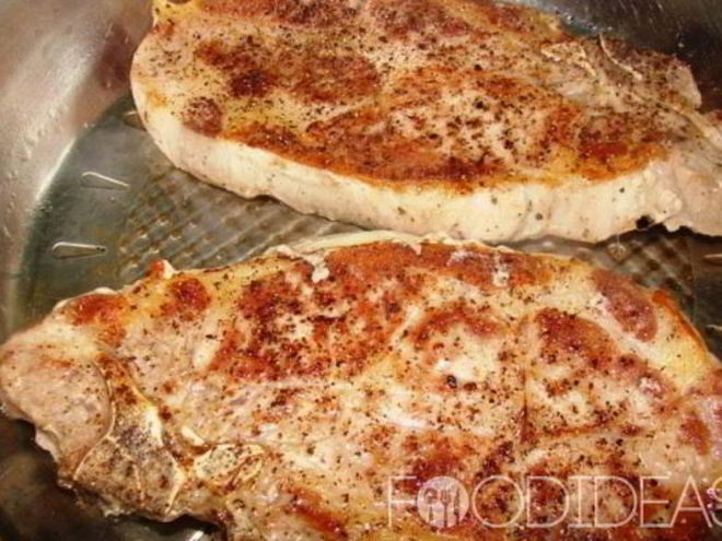 Рецепт стейка из свинины