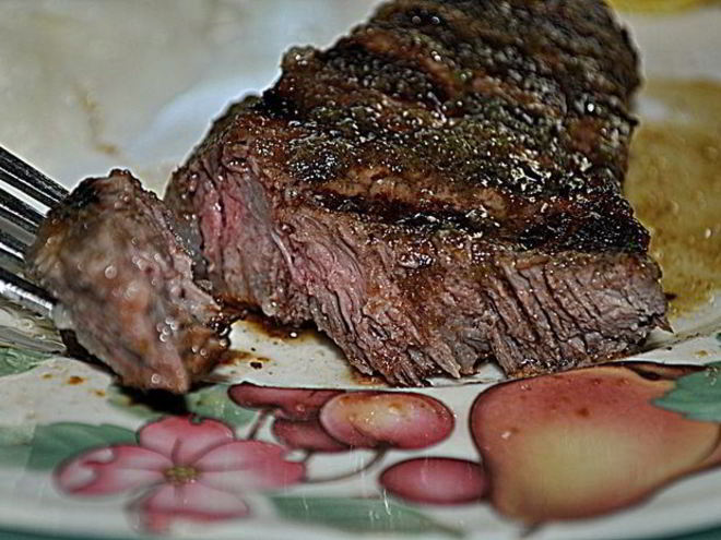 Рецепт стейка в лаймовом маринаде