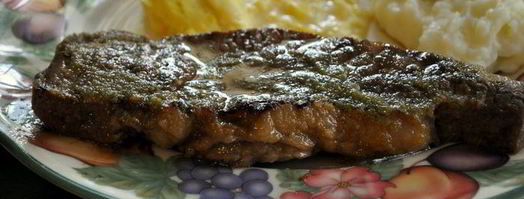 стейк в лаймовом маринаде. Шаг 3