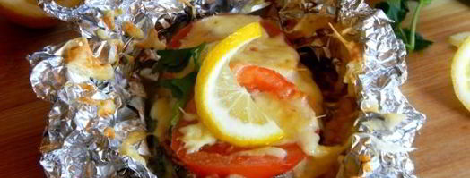 стейки кеты в духовке. Шаг 12