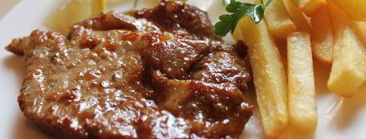 свиной стейк в апельсиновом маринаде. Шаг 5