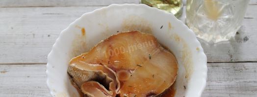 запеченный стейк трески в духовке с сыром. Шаг 2