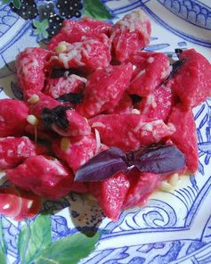 Свекольные ньокки