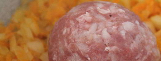 фаршированные перепелиными яйцами тефтели. Шаг 6