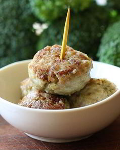 Говяжьи тефтели с брокколи