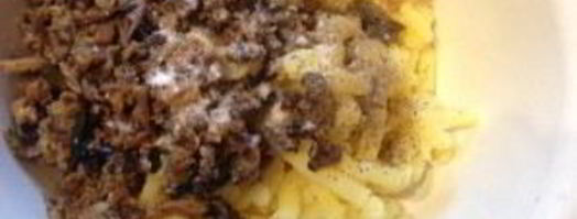 картофельные тефтели с грибами. Шаг 3