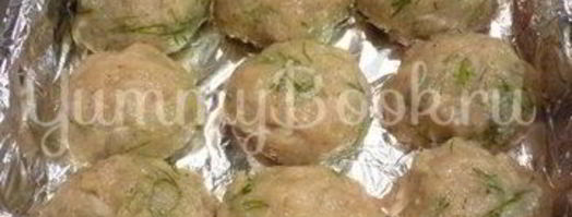 куриные тефтели без риса с двумя соусами. Шаг 6