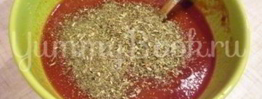 куриные тефтели без риса с двумя соусами. Шаг 7