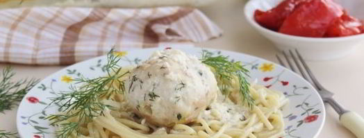 куриные тефтели в сливочном соусе в духовке. Шаг 10