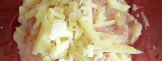 куриные тефтельки в картофельных корзиночках. Шаг 9