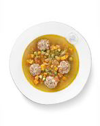 Кюфта-бозбаш с тефтелями