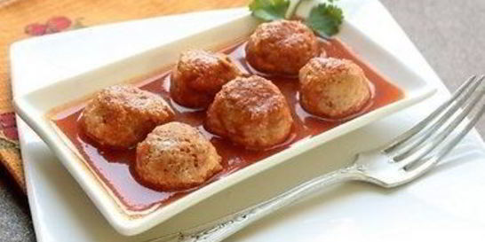 Мясные тефтели с рисом