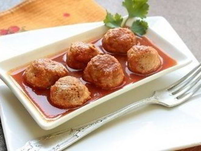 Рецепт мясных тефтелей с рисом