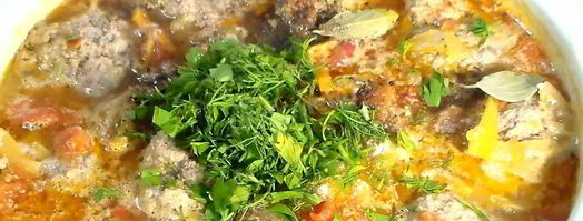 мясные тефтели в овощном соусе. Шаг 10