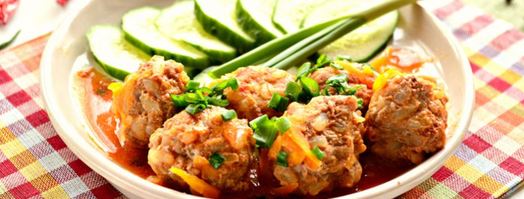 мясные тефтели в томатной заправке. Шаг 4