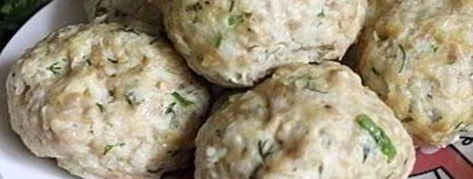 паровые куриные тефтели с овощами и овсяными хлопьями. Шаг 6