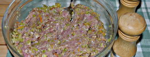 паровые тефтели с гречкой и кабачком. Шаг 3