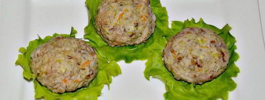 паровые тефтели с гречкой и кабачком. Шаг 5