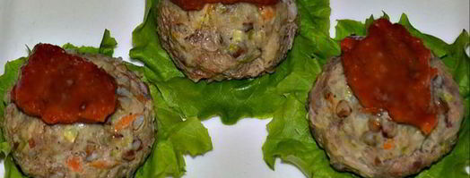 паровые тефтели с гречкой и кабачком. Шаг 7