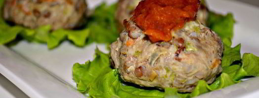 паровые тефтели с гречкой и кабачком. Шаг 8