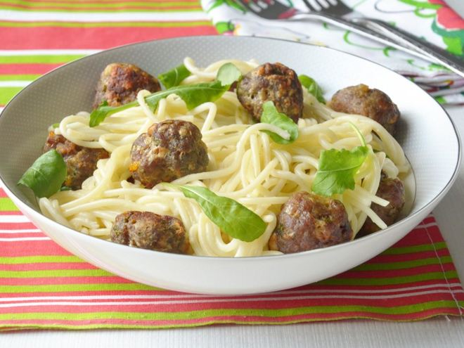 Рецепт пасты с тефтелями