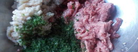 печеные овощи с мясными тефтелями. Шаг 2