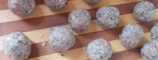 печеные овощи с мясными тефтелями. Шаг 3