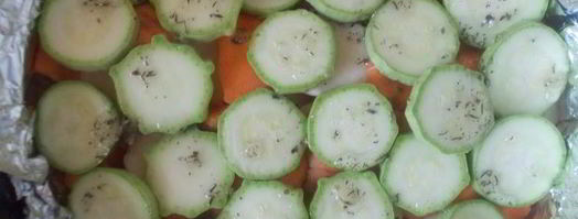 печеные овощи с мясными тефтелями. Шаг 10