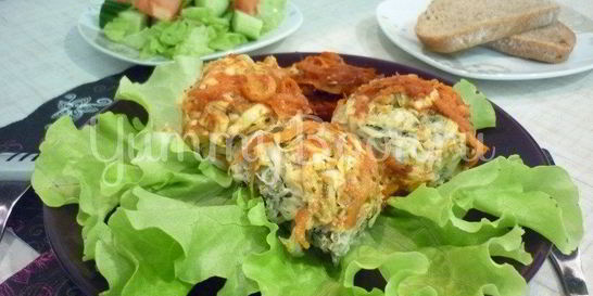 Простые капустные тефтельки