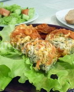 Простые капустные тефтельки