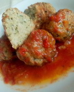 Рыбно-шпинатные тефтели