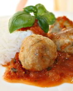 Рыбные тефтельки в томатном соусе