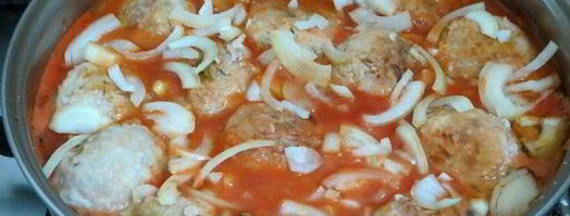 спагетти с тефтелями в томатном соусе. Шаг 14