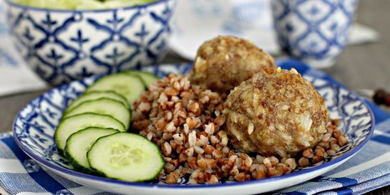 Тефтели без подливки в духовке