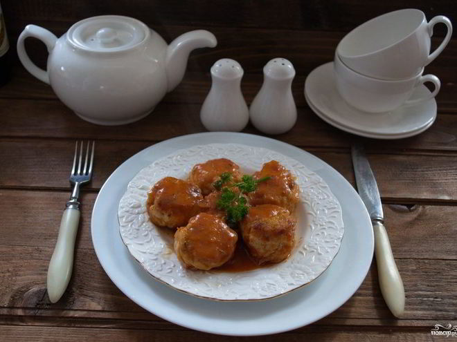 Рецепт тефтелей детям