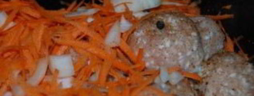 тефтели ежики. Шаг 6