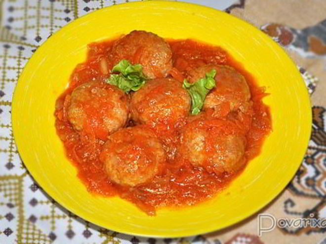 Рецепт тефтелей из мясного фарша с кускусом