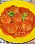 Тефтели из мясного фарша с кускусом