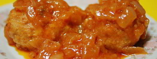 тефтели из семги в томатном соусе. Шаг 11