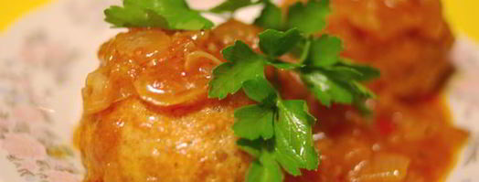 тефтели из семги в томатном соусе. Шаг 12