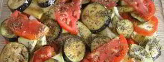 тефтели по-гречески с запеченными овощами. Шаг 21