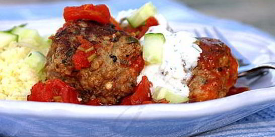 Тефтели по-гречески