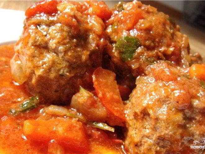 Рецепт тефтелей по-итальянски