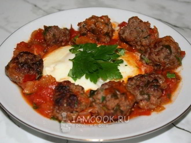 Рецепт тефтелей по-мароккански