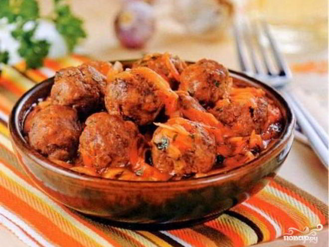 Рецепт тефтелей по-молдавски