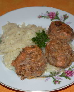 Тефтели под соусом