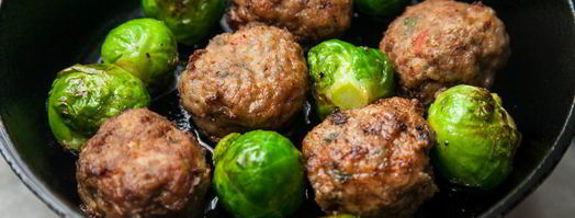 тефтели с брюссельской капустой в нежном соусе. Шаг 11