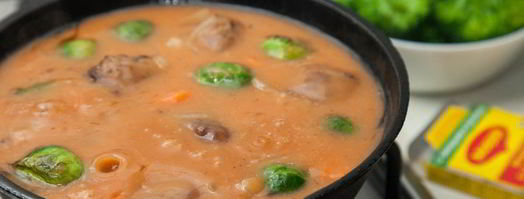 тефтели с брюссельской капустой в нежном соусе. Шаг 16