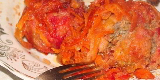 Тефтели с гречкой